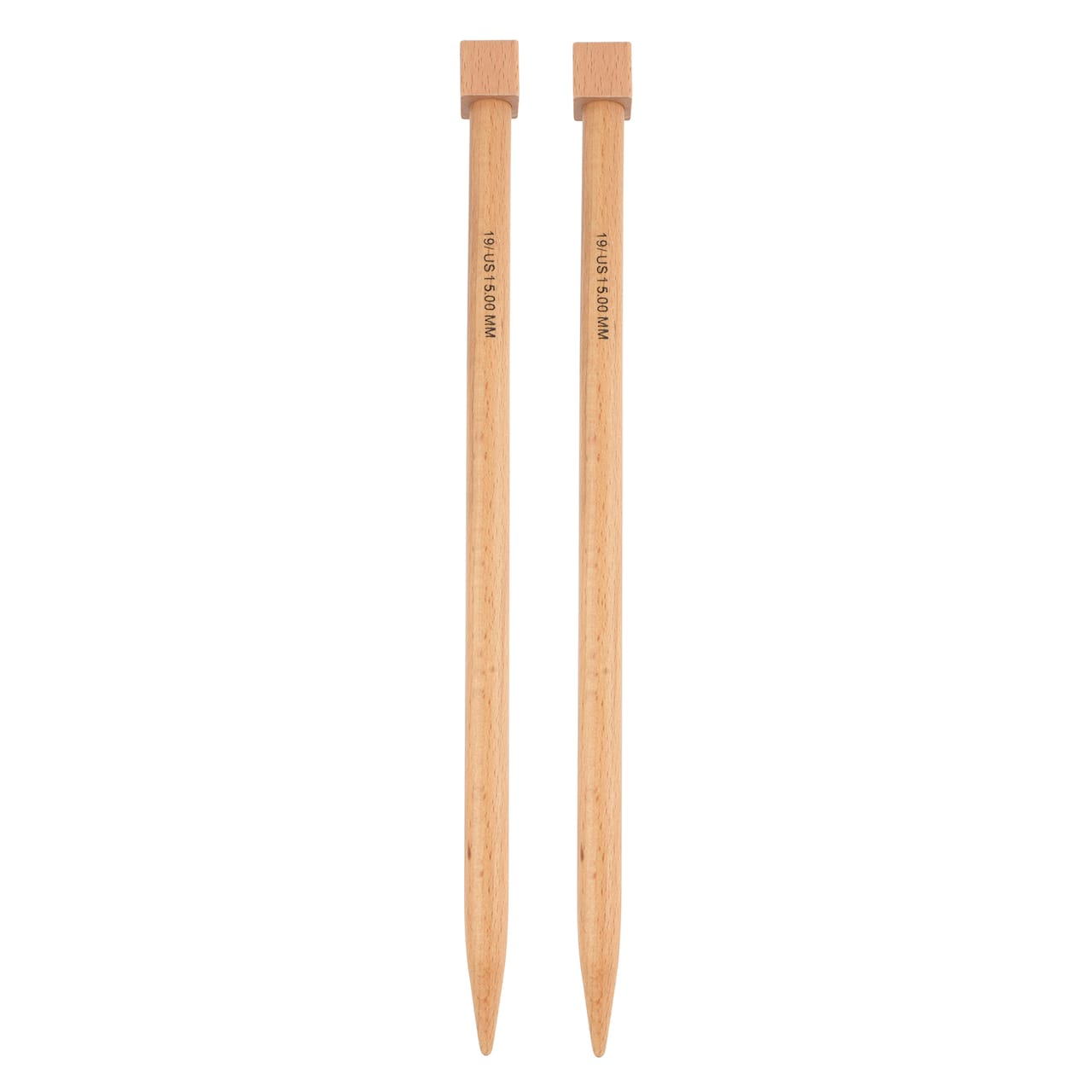 14" Jumbo Wood Knitting Needles by Loops & Threads®